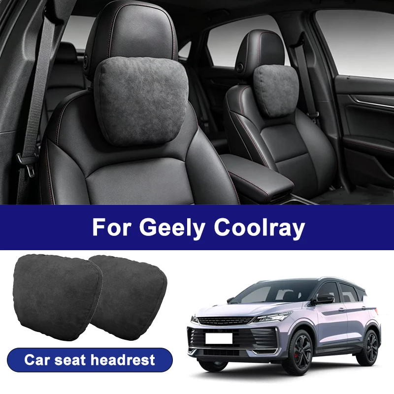 

For Geely Coolray car headrests,soft universal adjustable car seat pillows,car neck pillow cushions, car accessories