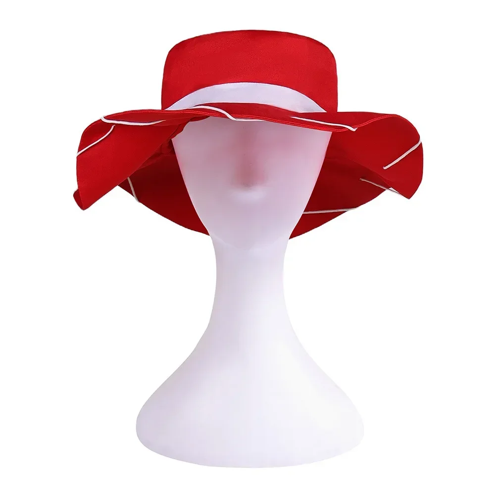 Movie Story Erwachsenen-Jessie-Cosplay-Kostümset im Cowboy-Stil mit Hemd, Hut und Schleife für Halloween-Party, Unisex – Detail 9