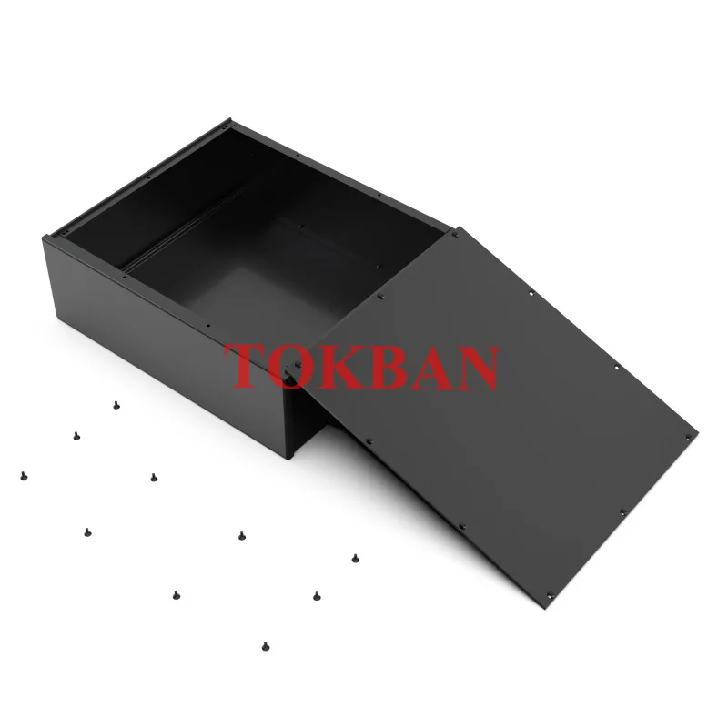 Tokban Audio 3612 362*310*120mm All Aluminium Preamplifier Chassis Enclosure Vacuum Tube Amplifier Case Shell