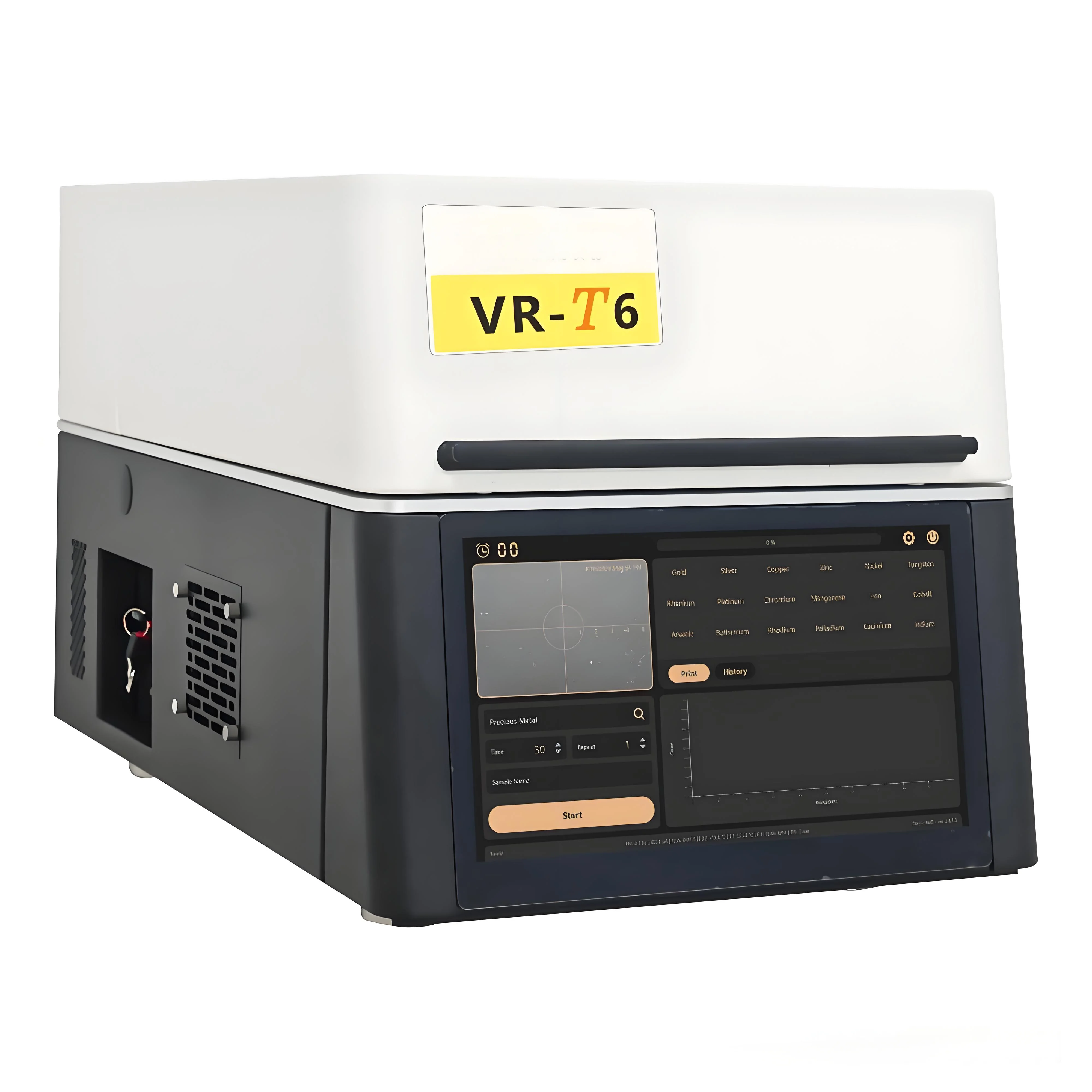 T6  Handheld Gold X Ray High Precision Gold Tester for Laboratory