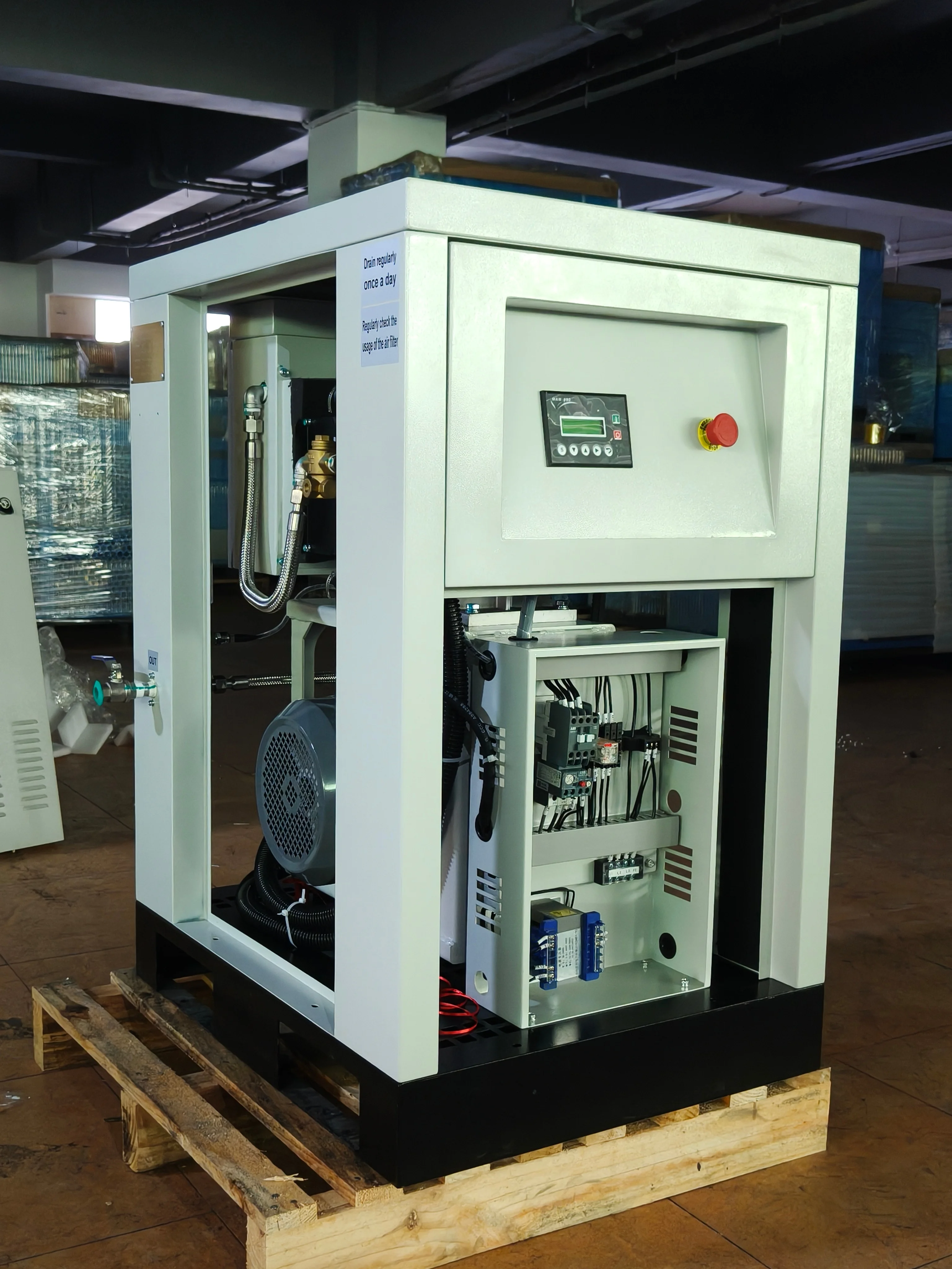 RTTW Oilfree Aircompressors 2.2kw 3kw 4kw 5.5kw 7.5kw Oil Free Air Compressors 3 4 5 H P Oil-Free Scroll Air Compresor