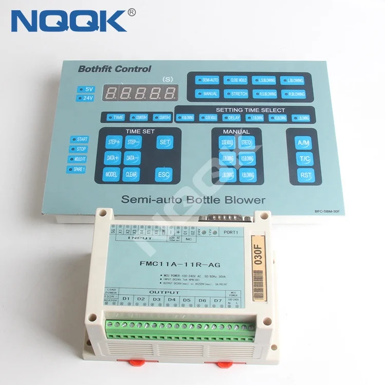 BFC BFC-SBM-30F Microcomputer Controller PLC & PAC Dedicated for Semi-Auto Blow Moulding Machine
