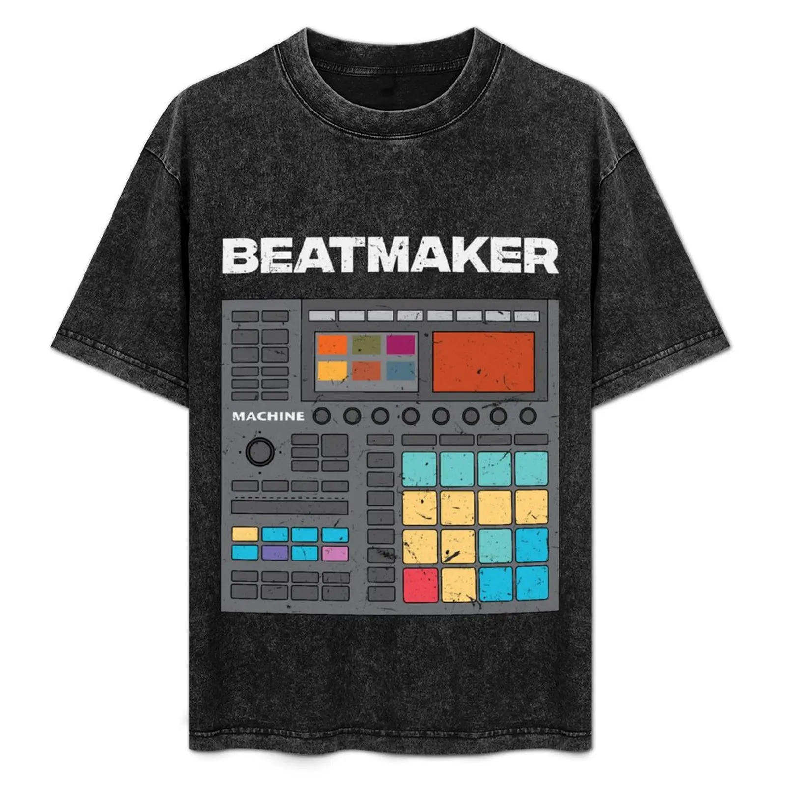 

Groovebox Beatmaker Sampler MIDI Sequencer Vintage Style T-Shirt High Elasticity Sports Tee Shirt