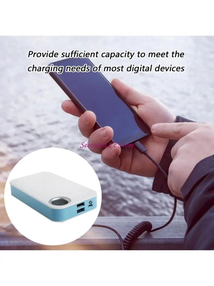 N3UC Modular 18650 Battery Case For Customs PowerBanks 5 Slot Configuration Toolless Setups Plastic