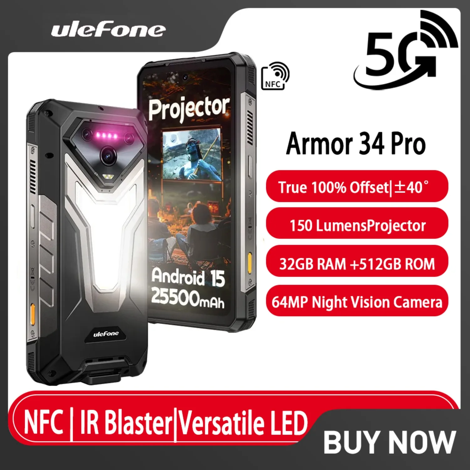 НОВЫЙ смартфон Ulefone Armor 34 Pro
