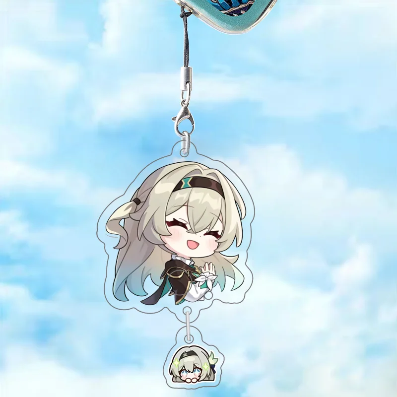 Hannkai-スターレールブラックスワントラ式アクリルキー - Phone Accessories Doll のレビューと価格