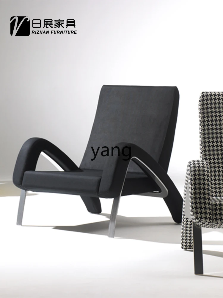 Yhl GE Single-Seat Sofa Chair Living Room Light Luxury Modern Leisure Chair Designer Armchair Balcony Lazy Bone Chair