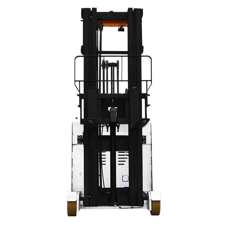 Warehouse Navigation Narrow Aisle Forklift Stacker AGV Automatic Guided Trailer Electric Tow Unmanned Forklift Agv Robot