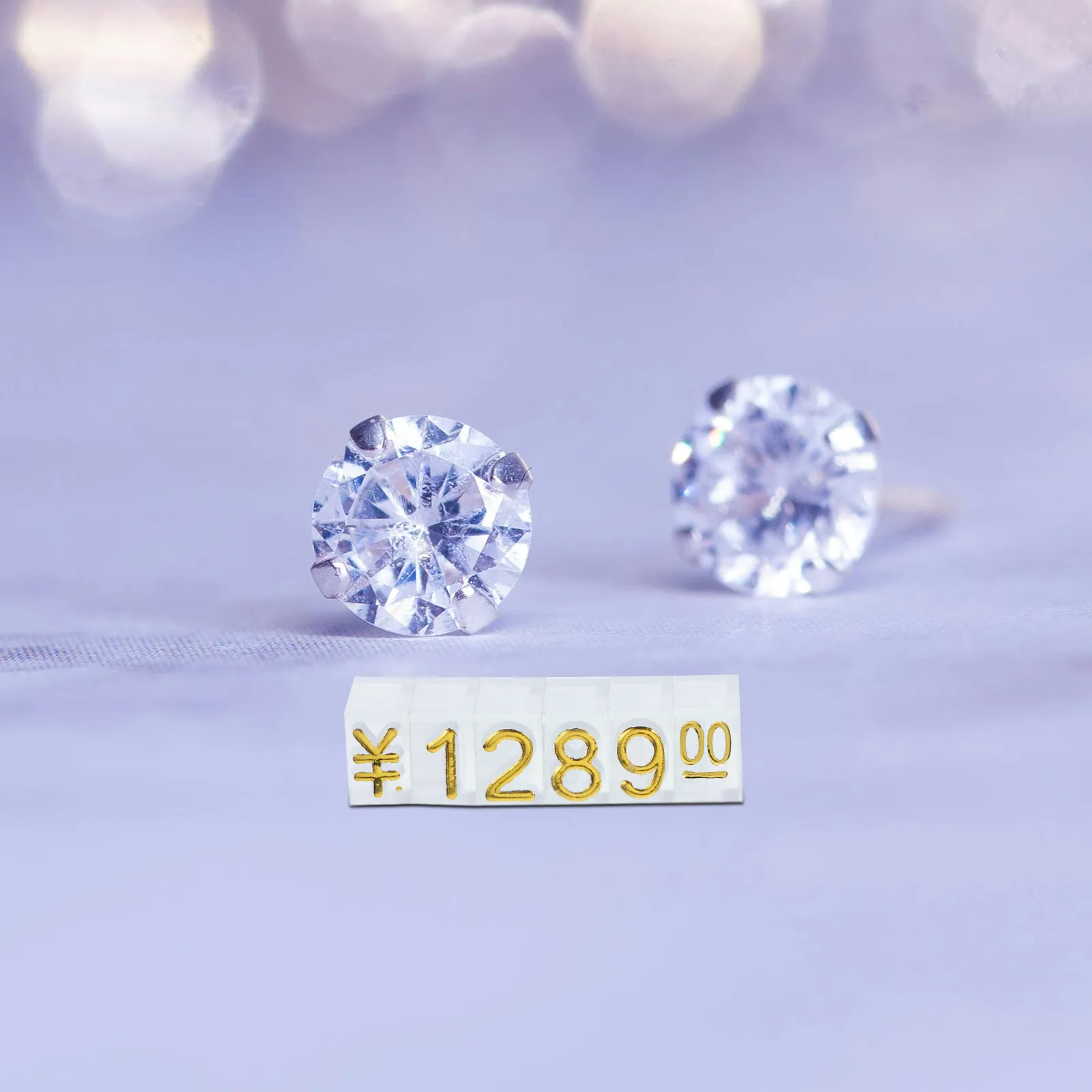 

20Pcs Price Tag Cubes Multi Use for Jewelry Stores Malls Groceries Smooth Finish Display Blocks for Product Labeling