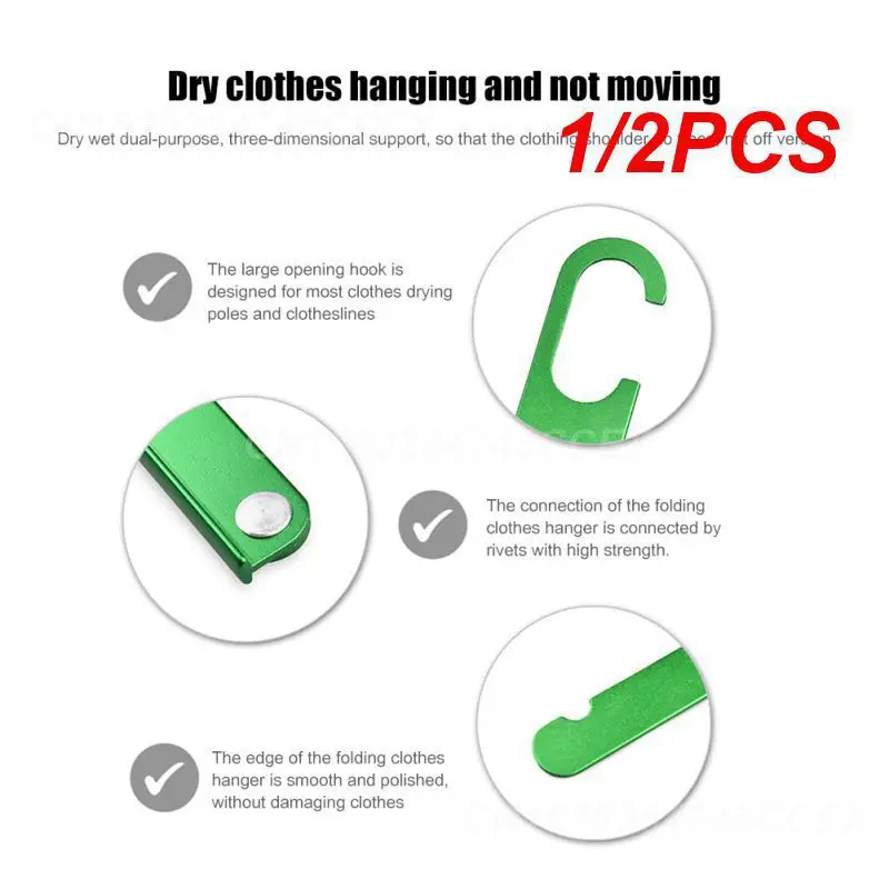 

1/2PCS Folding Versatile Foldable Design Versatile Travel Accessory Outdoor Camping Clothes Organization Revolutionary Design