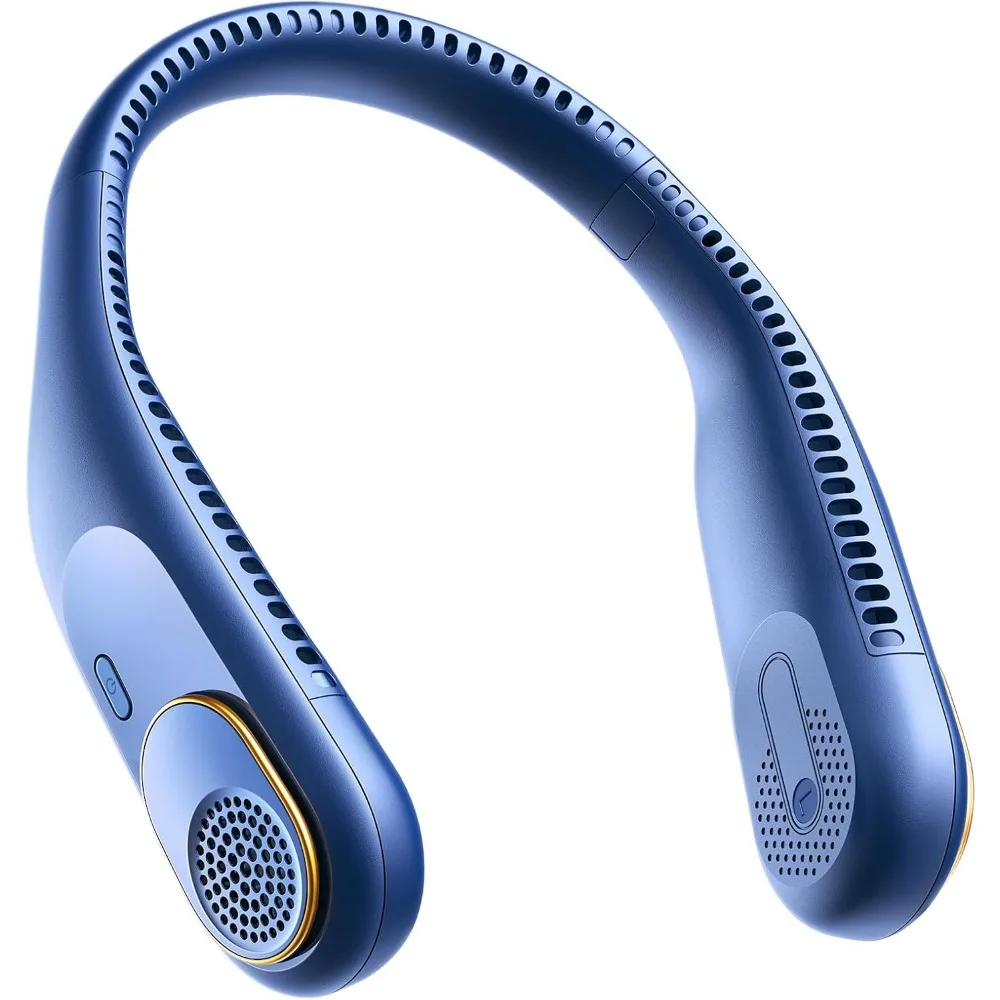 

Portable Neck Fan 360 Bladeless Cooling 4000mAh USB Rechargeable Travel Gift
