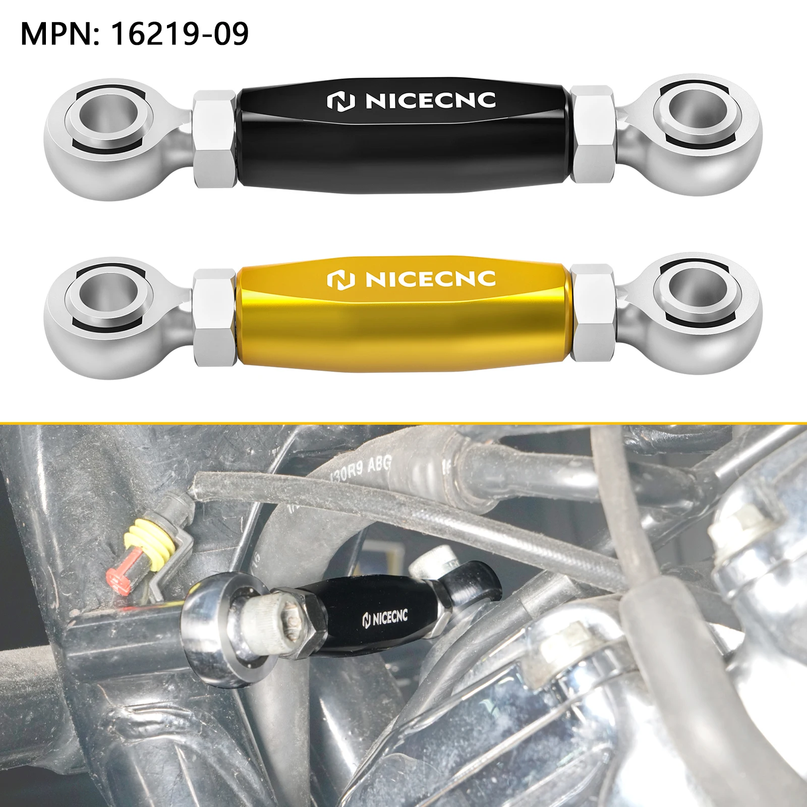 

Engine Stabilizer Link Mount for Harley Road King FLHR Street Glide FLHX Road Glide FLTRX CVO Tri Glide Ultra Ultra Limited/Low