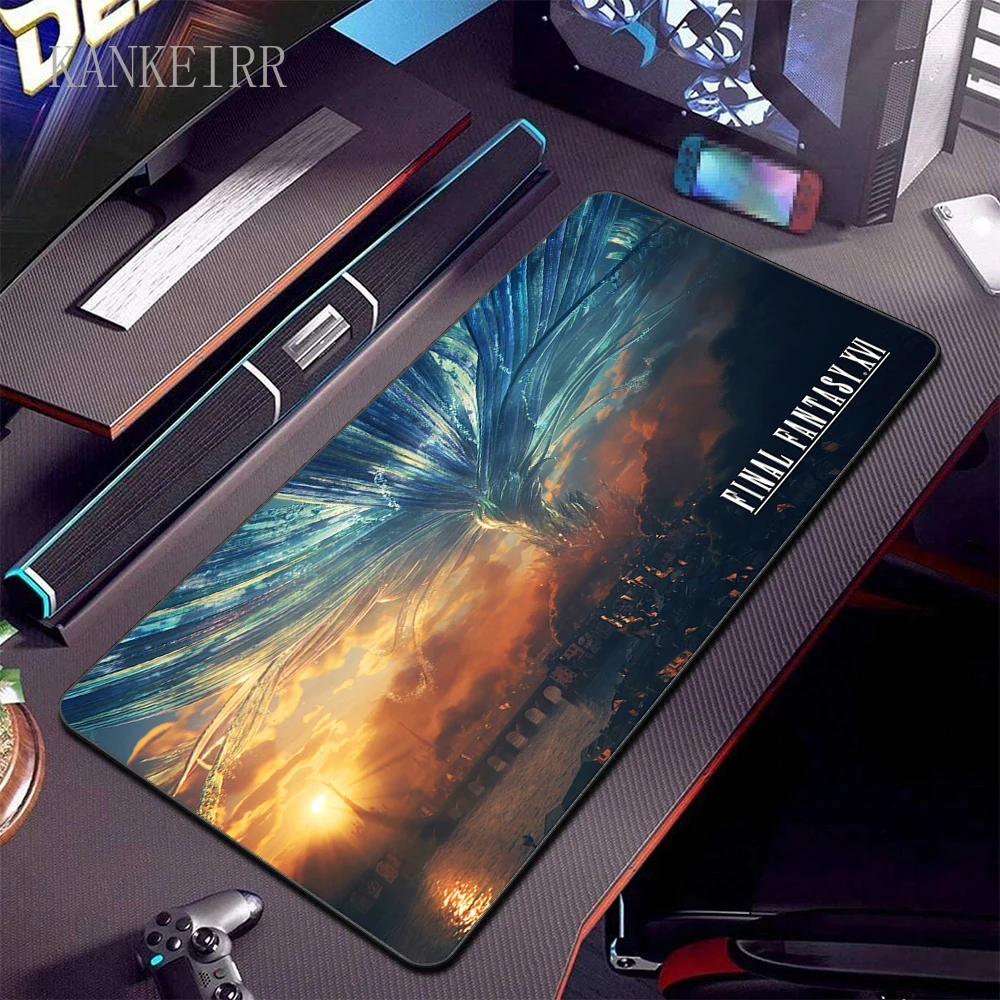 Gaming Accessories Mouse Pad 900x400 Final Fantasy XVI Mousepad Gamer Deskmat Computer Mat Laptop Mouse Mats Mausepad Desk Rug