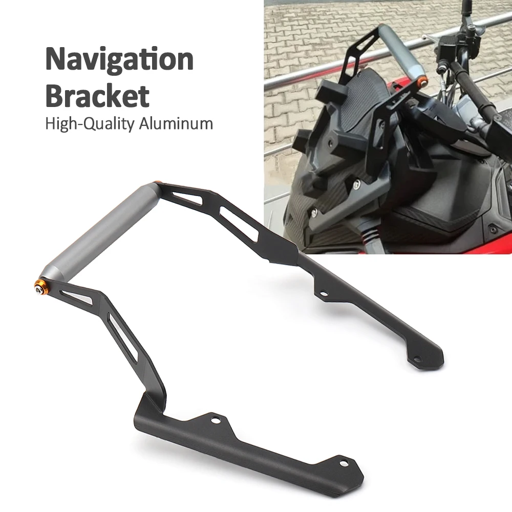 

Motorcycle Front Wireless Charging Mobile Phone Navigation Bracket GPS Mount For Aprilia SR GT200 GT125 SRGT 200 125 2022-2025