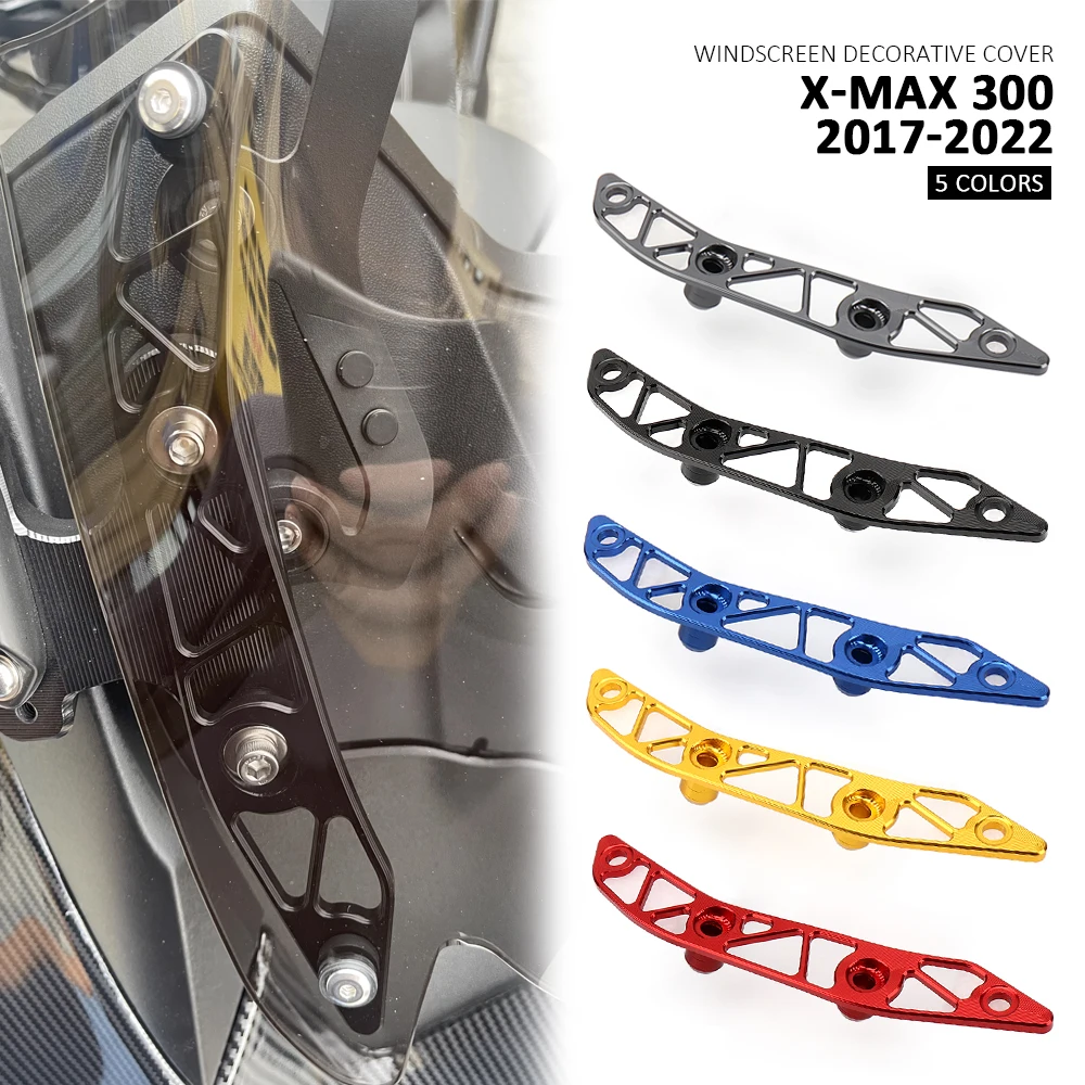 Motorcycle Accessories Fit For YAMAHA X-MAX300 X-MAX 300 XMAX300 XMAX 300 Windshield Deflectors Windscreens Bracket Protector