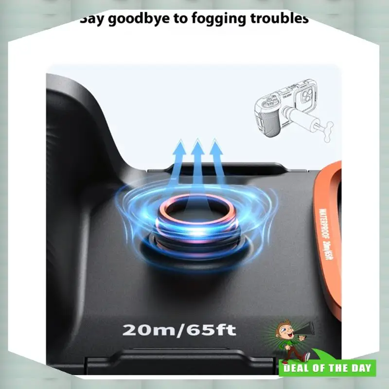 

24-Hour Delivery Waterproof Camera Handle 20M/65Ft Diving Phone Case Bluetooth For Enhanced Photography Protection For Surfing S