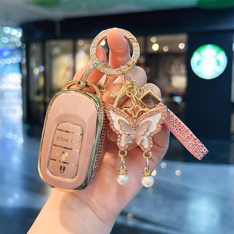 

Suitable for Honda Civic car key bag key Shell Key decoration car interior car accessories car key tools