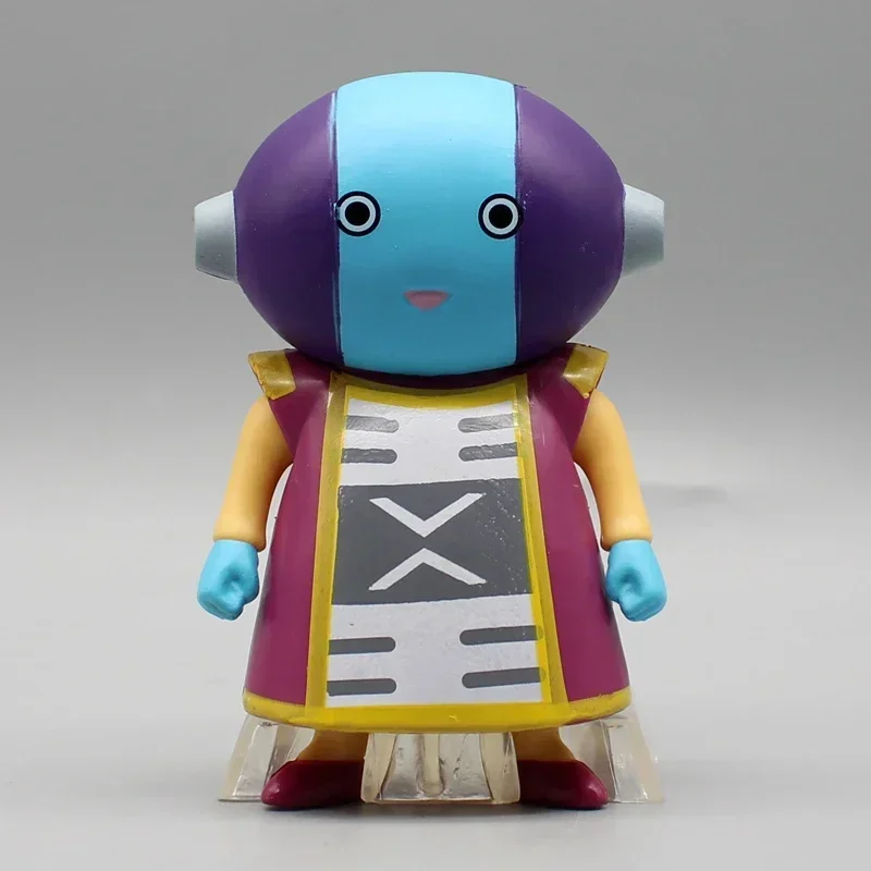 Anime King Kai Dragon Ball Super Grand Priest Zeno Figure Q Version Zen Oh HG Action Figure PVC Model Collectible Doll Toys Gift