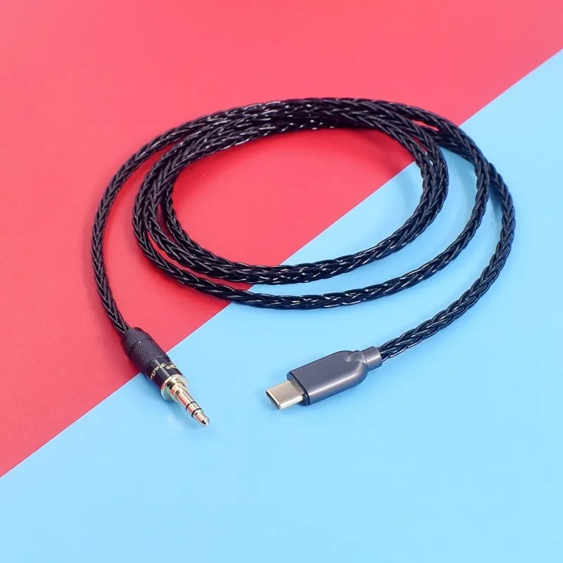 Bowers Wilkins BW Px8 Px7 Pi7 Pi8 Upgrade Cable USB C to 3.5mm 4.4mm Balanced Audio Cable