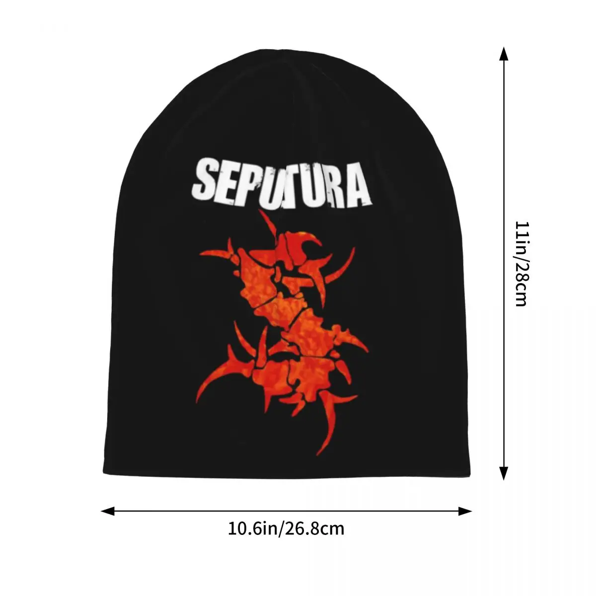 Sepultura Beanie Hats Sepultura Cool Caps Men Women Kpop Knitted Hat Autumn Winter Printed Head Wrap Beanie Hats