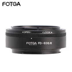 Fotga-canon用レンズアダプターコンバーターリング、ミラーカメラ、fdマウントレンズ、r rfマウントシリーズからr3rpr5 r6 mark ii r5c r7r10