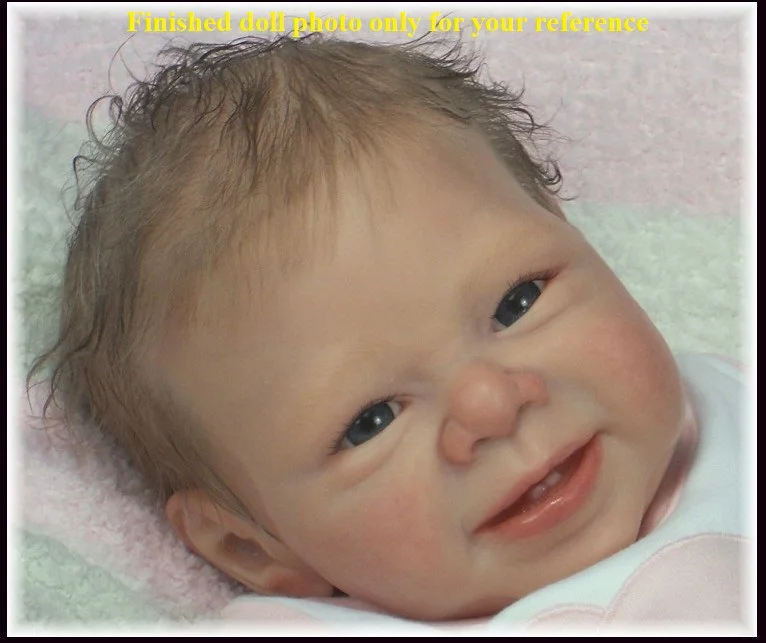 

SANDIE Most popular limited edition reborn doll kit authentic original kit 22inches reborn supply