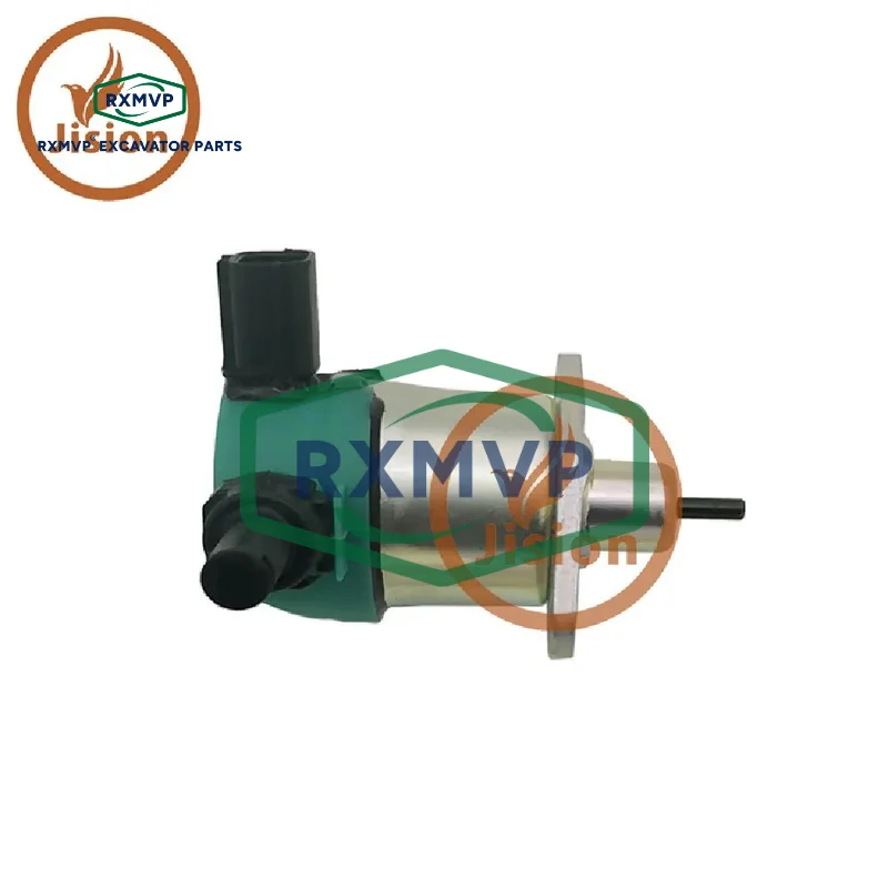 For Excavator Repair Tools 17208-60015 17208-60016 Fuel Shut Off Stop Solenoid D1105 V1205 V1305 V1505 Engine Parts RXMVP