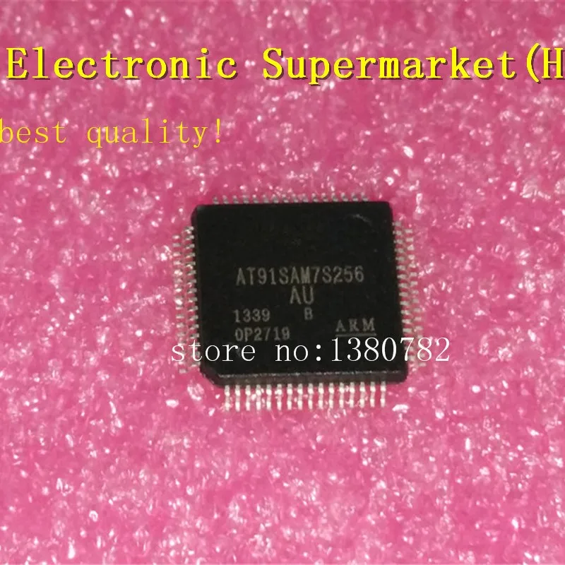 Free Shipping 10pcs-50pcs AT91SAM7S256-AU AT91SAM7S256 AT91SAM7 91SAM7S256-AU 91SAM7S256 QFP-64  New original IC