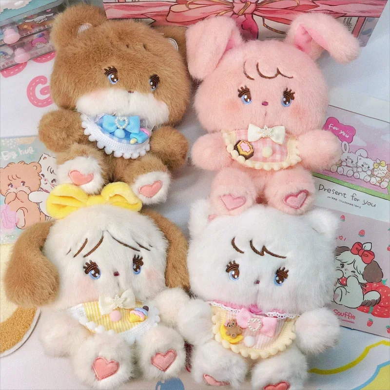 Mikko Anime Figures Plush Doll Kawaii Cartoon Movable Cotton Creative Girl Heart Cute Soft Stuffed Toy Children Birthday Gift