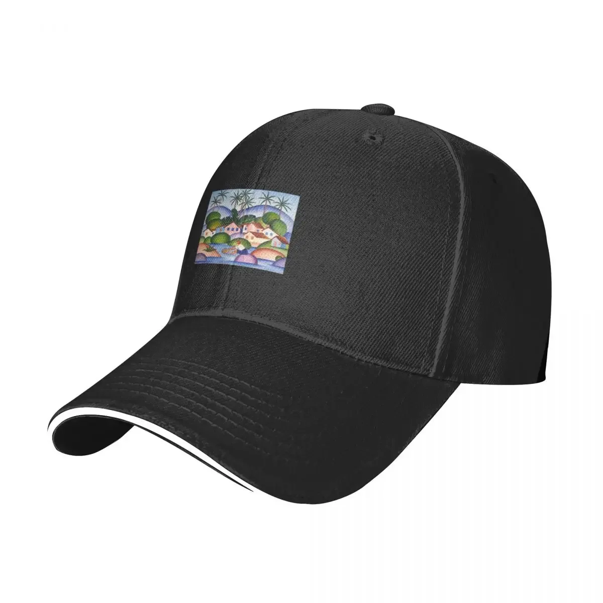 

Original Pantings by Tarsila do Amaral 1886, Brésil Baseball Cap Sun Cap hard hat black tactical cap Mens Women's