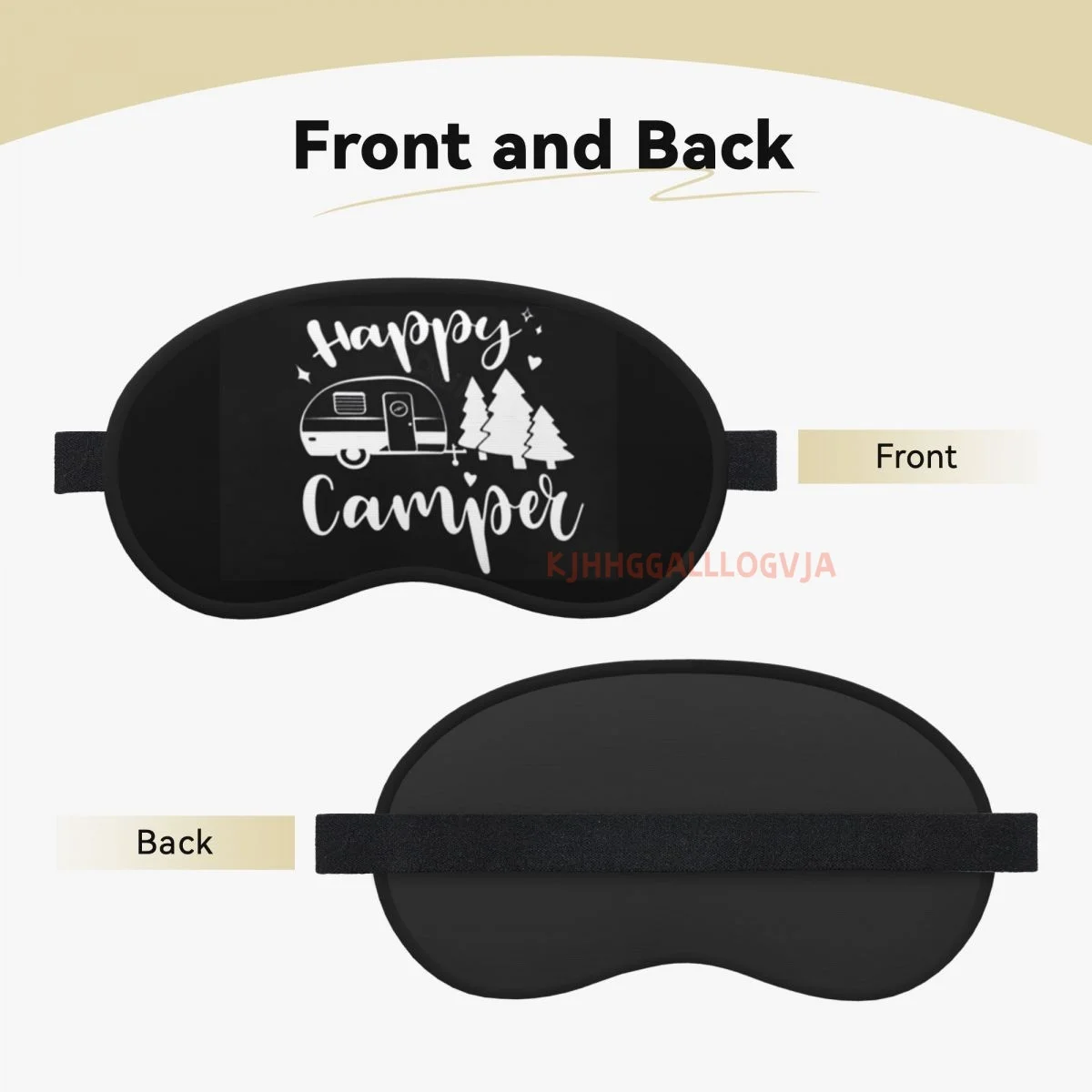 Camper 1pc Sleeping Mask Eyepatch Eye Cover For Travel Relax Sleeping Aid Eye Patch Shading Eye Mask