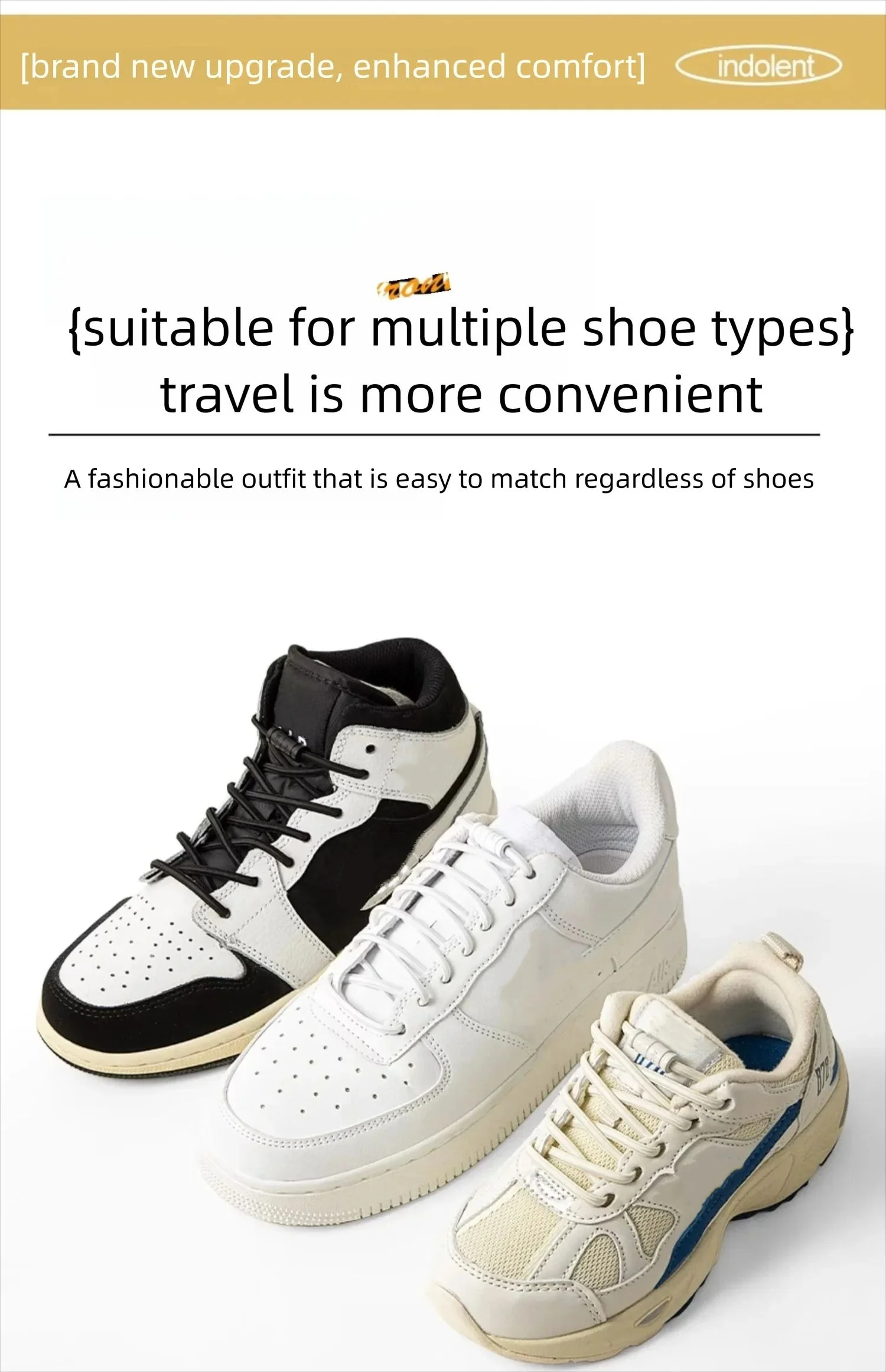 1 Paar elastische Schnürsenkel ohne Krawatte, Sport-Schnürsenkel, Metallverschluss-Schnürsenkel, Sneakers für Kapselschloss, Stretch-Schnürsenkel, Gummi-Schnürsenkel – Detail 9