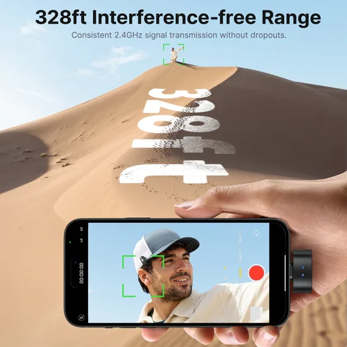 Imagen 2 del producto BOYA BOYA micrófono de solapa inalámbrico profesional mágico escopeta/escritorio/micrófono de mano para iPhone Android cámara PC grabación de vídeo