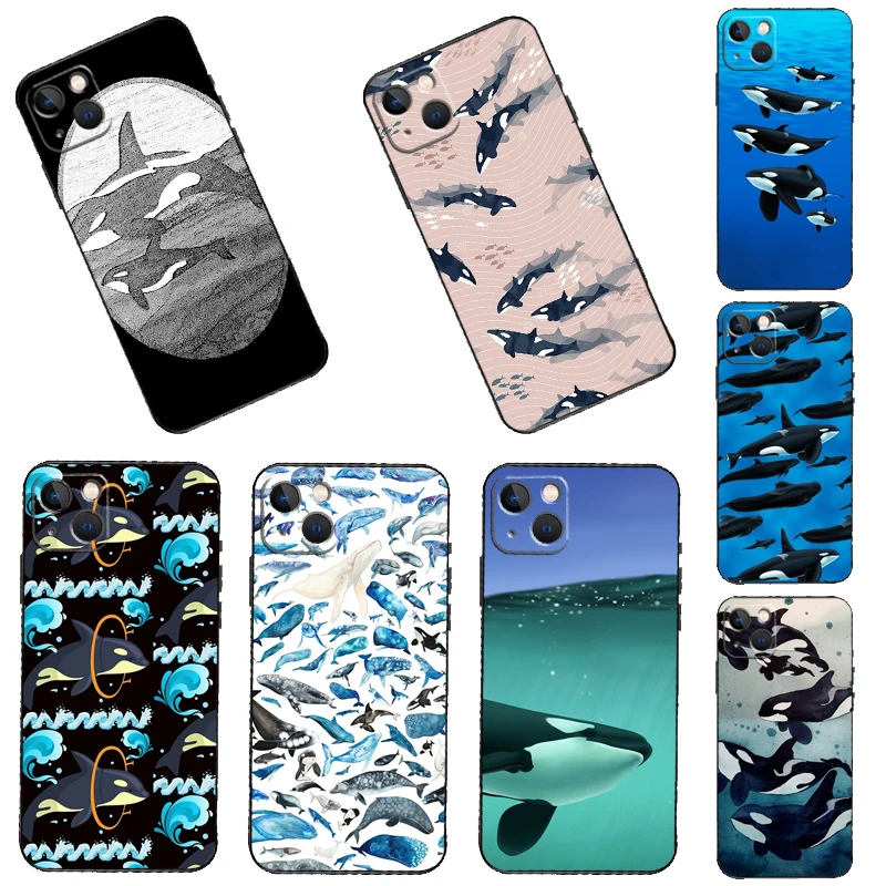 

Orcas Killer Whales For Samsung Galaxy A54 A14 A16 A26 A36 A56 A22 A32 A52 A55 A35 A05 A06 A15 Case