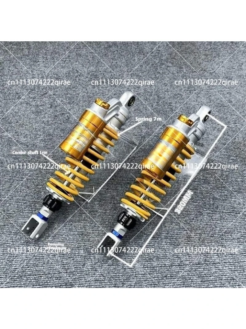 Motorcycle Modification OHLINS True Damping Rear Shock Absorber Shock Absorber Olins Split Distance 320