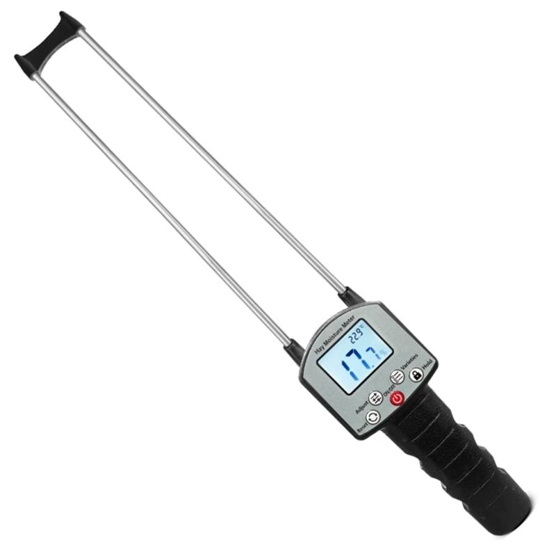 

Moisture Tester Digital Moisture Meter for Forage Alfalfa Double Probe .Y5GA