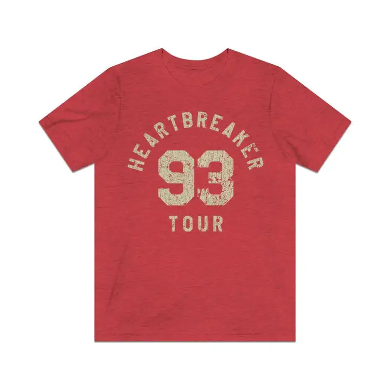 

Винтажная мужская футболка Heartbreaker Tour 1993.