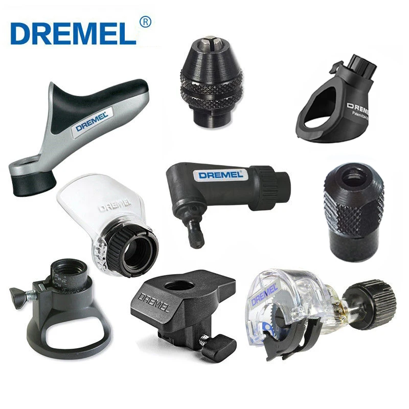 Acessório Dremel para Ferramenta Rotativa Broca de Ângulo Acessórios do Moedor 575 4486 577 568 480 565 670