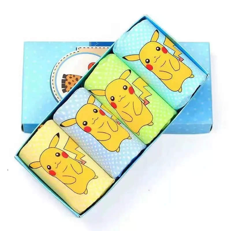 Summer Thin Type A Boys Cotton Boxer Briefs Small, Middle and Big Children Cotton Children's Cartoon Underpants Boxer Shorts