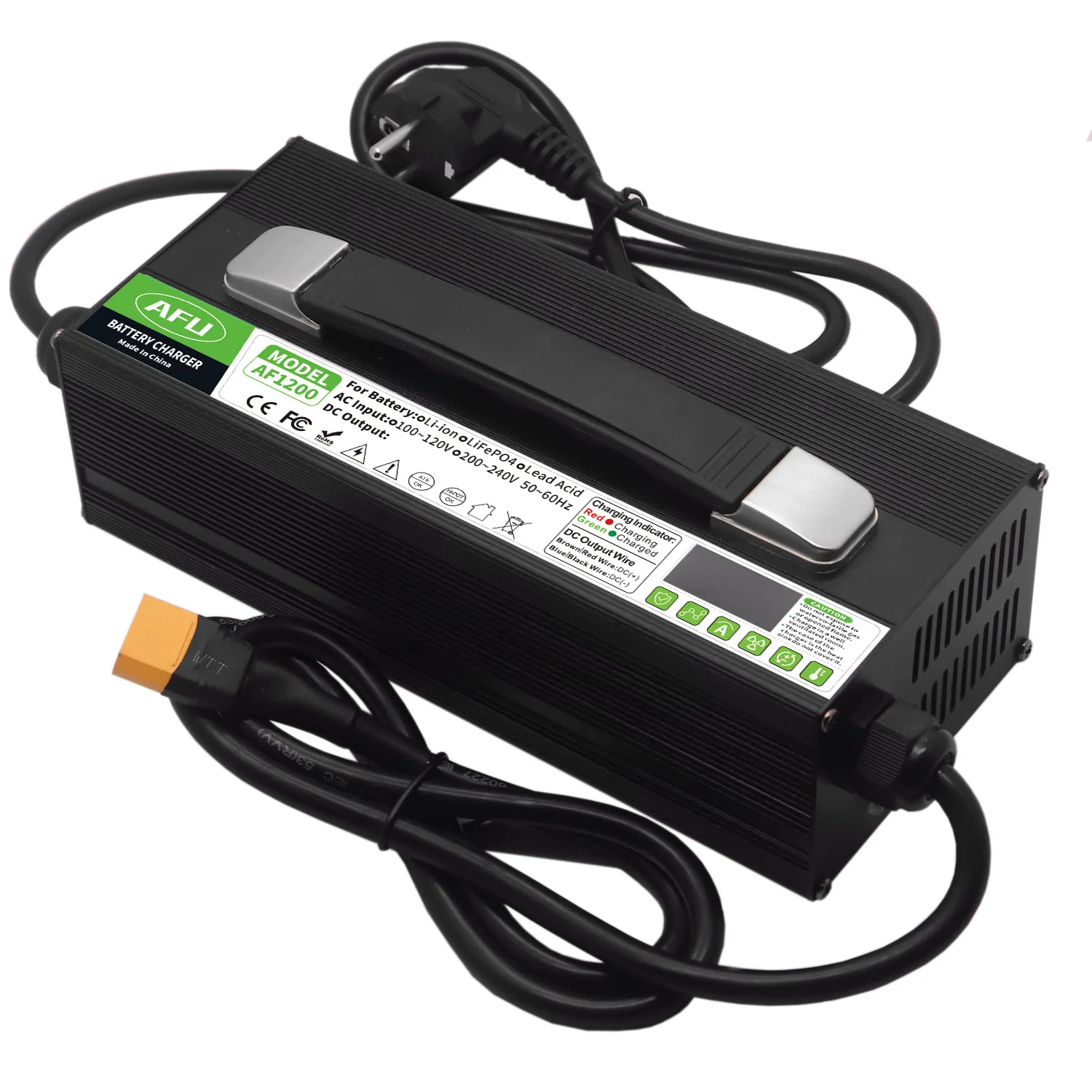 48V 18A Charger Smart With Charging Display Is Usd For 55.2V Lead Acid AGM GEL VRLA OPZV Battery Robot Safe And Stable