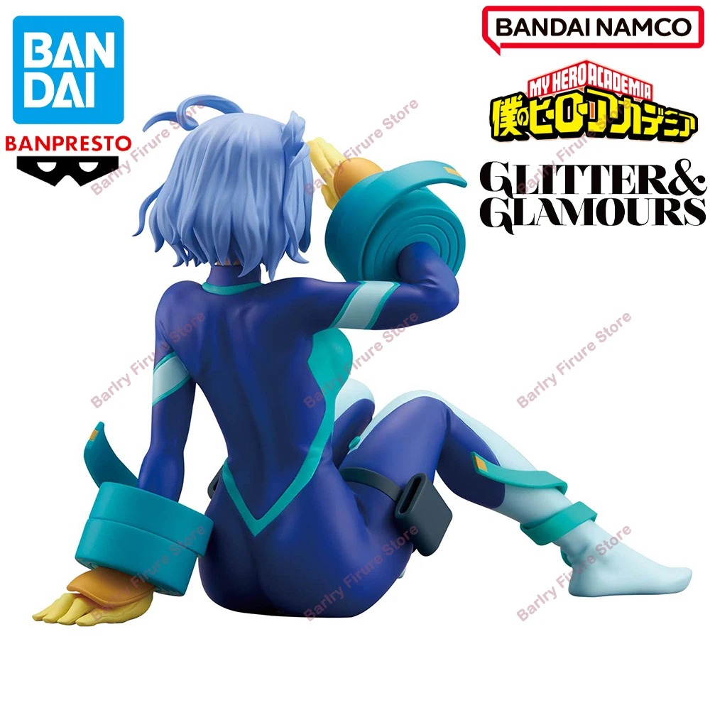 Original en Stock BANPRESTO Glitter & Glamours My Hero Academia 13cm Nejire Hado Anime figuras de acción en caja modelo juguete regalo de vacaciones