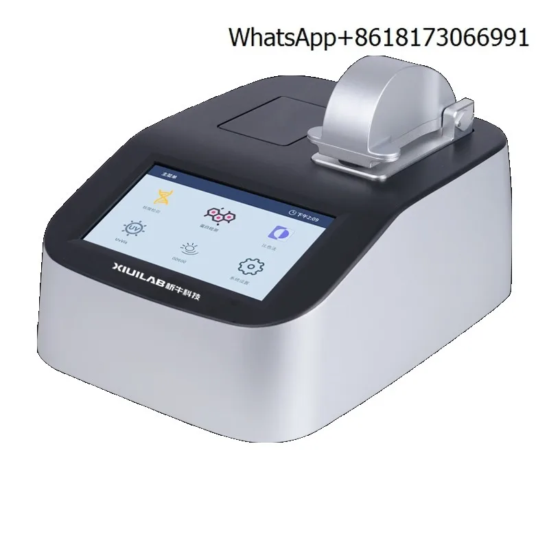 Espectrofotómetro Ultramicro de Xiniu Technology para la Medición de Ácidos Nucleicos, Proteínas, Concentración de ADN, Detector de Genes y Medición de ARN