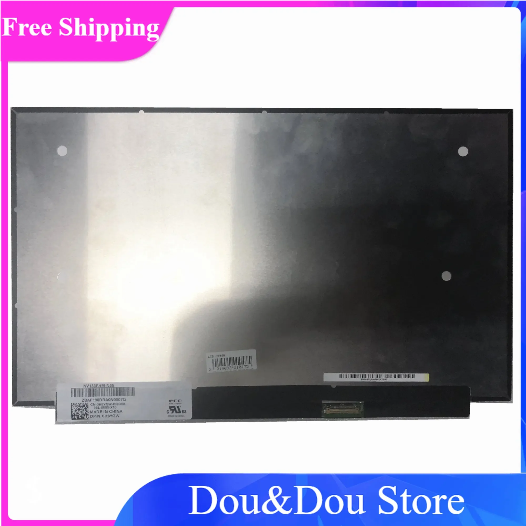 

NV133FHM-N65 1920*1080 13.3'' Panel 97% sRGB EDP 30 Pins 72% NTSC Laptop LCD Screen