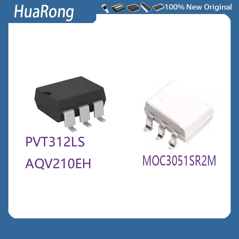 20Pcs/Lot PVT312LS  PTV312S PTV312L     AQV210EH  AQV210   MOC3051 MOC3051SR2M   SOP6