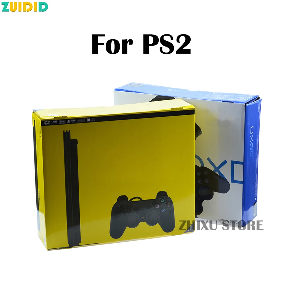 Zuidid新のために梱包箱PS2 7ワット77004ゲームコンソール保護ボックス梱包カートンためPS2 9ワット90004