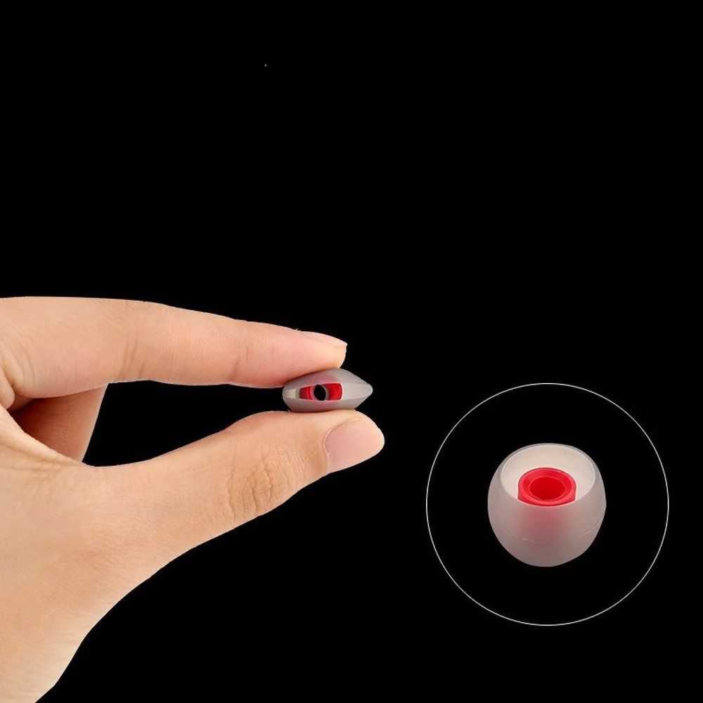 Ivinxy 12 Lớp In-Tai Nghe Chụp Tai Có Nắp Thay Thế Tai Nghe Nhét Tai Nụ Đầu Tai Nghe Nhét Tai Eartips Tai Nghe Nhét Tai Đệm Tai đệm