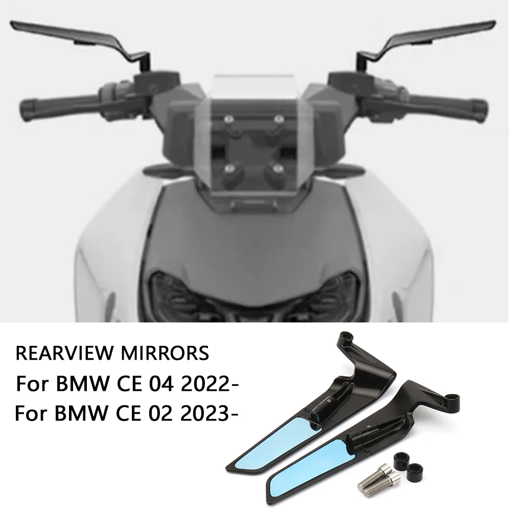 

Новое черное алюминиевое зеркало заднего вида для мотоцикла BMW CE 04 ce04 2022- CE02 2023-
