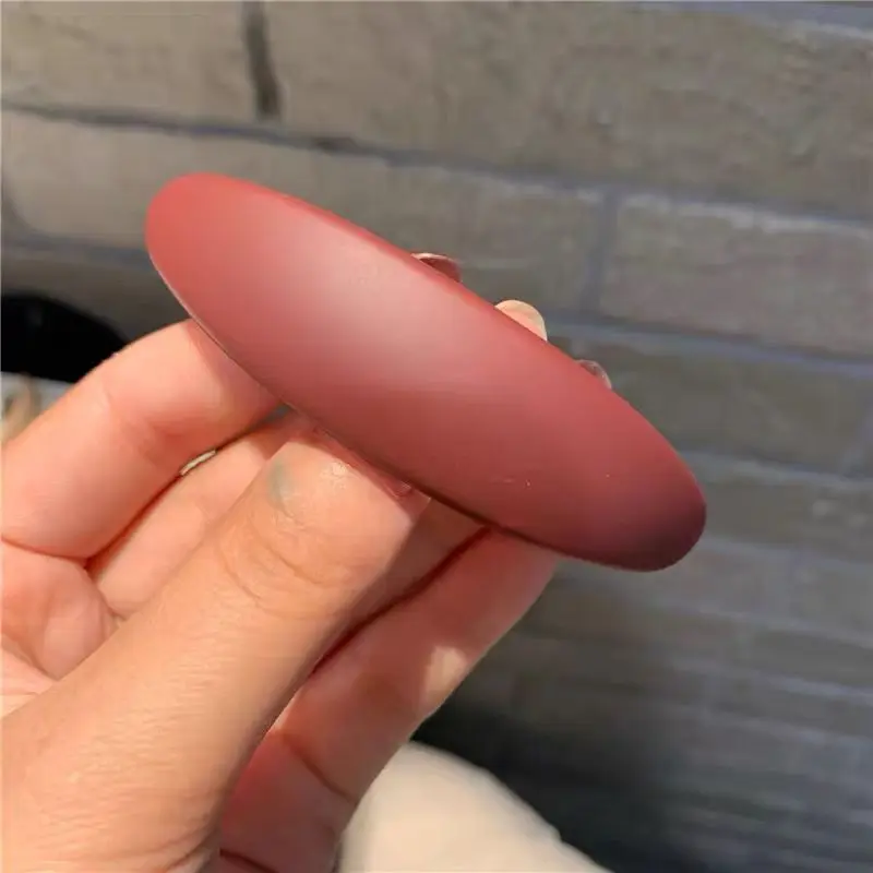 Jepit Rambut Geometris Matte Elegan Jepit Rambut Wanita Elegan Jepit Rambut Pegangan Rambut Ikat Kepala Mode Aksesori Rambut