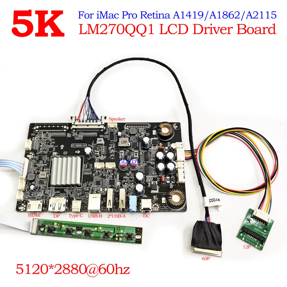 27インチ 5K LCD コントローラー ドライバーボード LM270QQ1