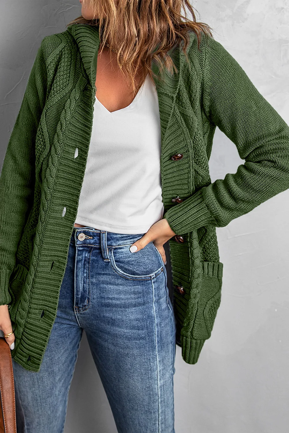 

Новые женские однотонные кардиганы на осень и зиму: повседневная, свободная и универсальная верхняя одежда LD800026